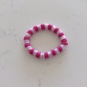 Handmade clay bead kid/toddler bracelet
